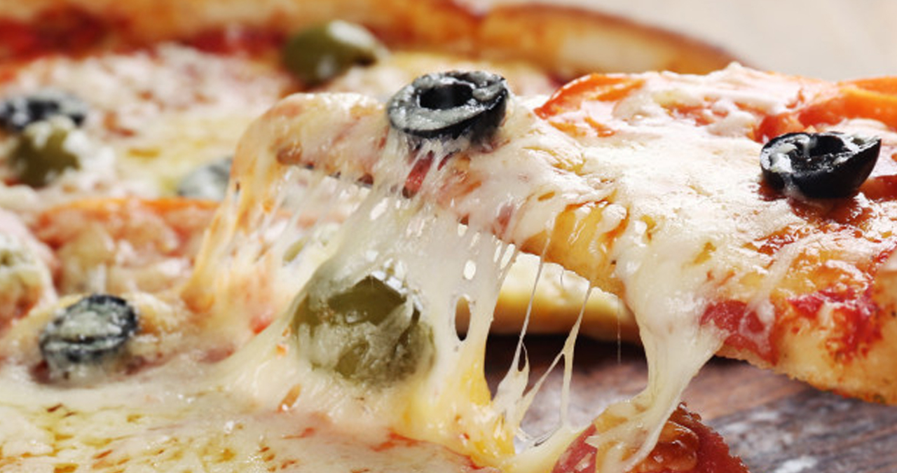 Une pizza