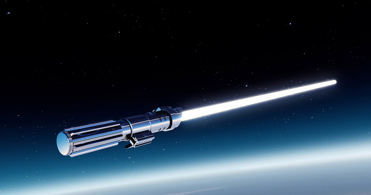 Un sabre laser